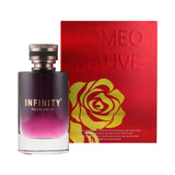 Broche Infinity Romeo Mauve Pour Femme Eau De Perfume 100ml