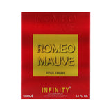 Broche Infinity Romeo Mauve Pour Femme Eau De Perfume 100ml