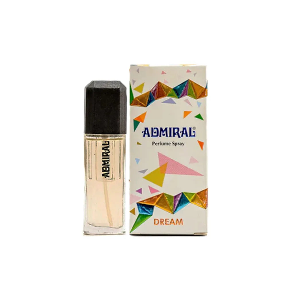 Admiral Dream Perfume Spray 15ml bottle with colorful geometric box