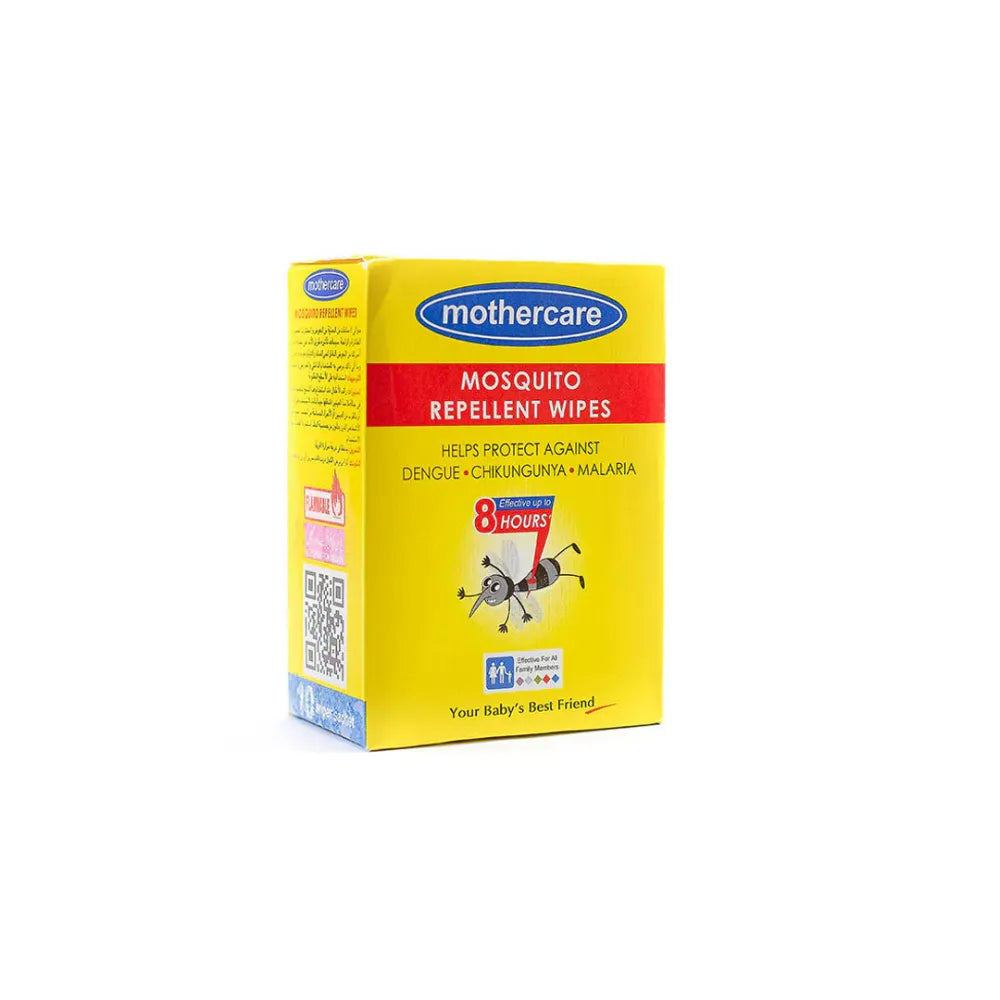 Mothercare Mosquito Repellent Wipes 10Pcs