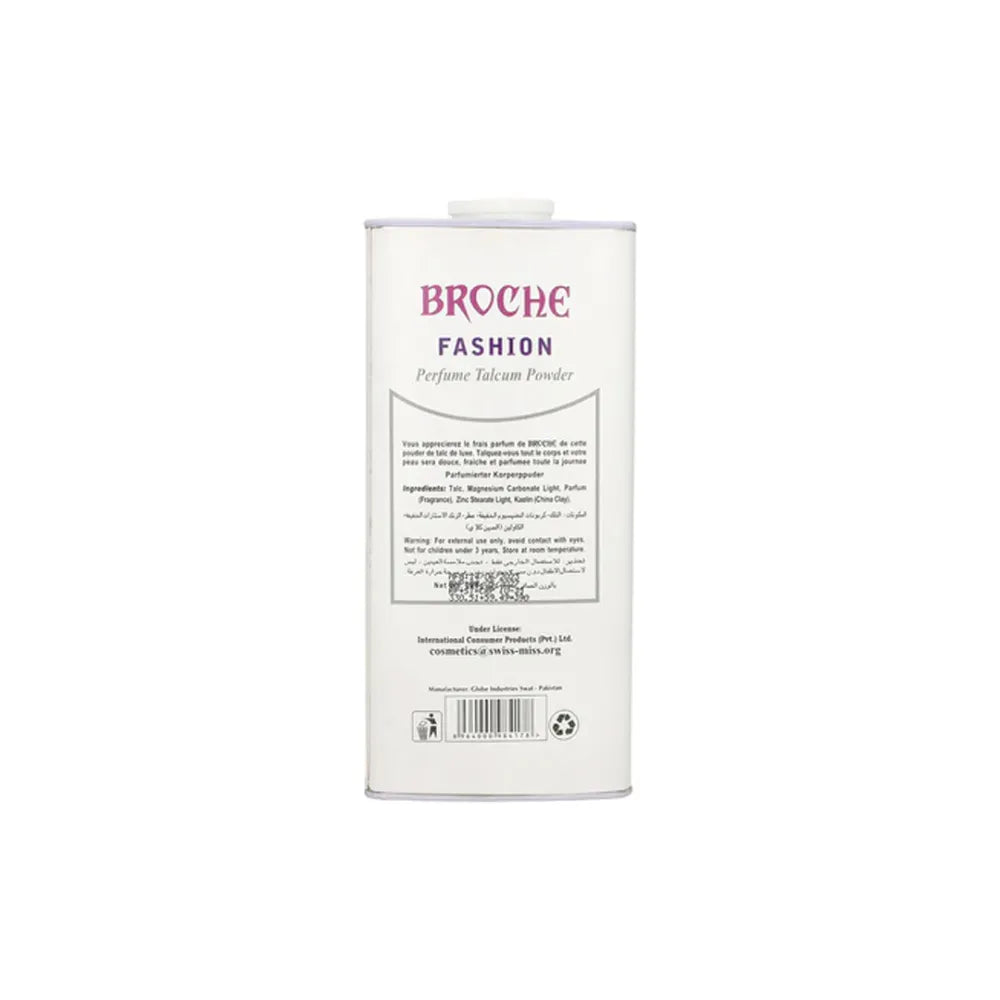 Broche Fashion Talcum Powder
