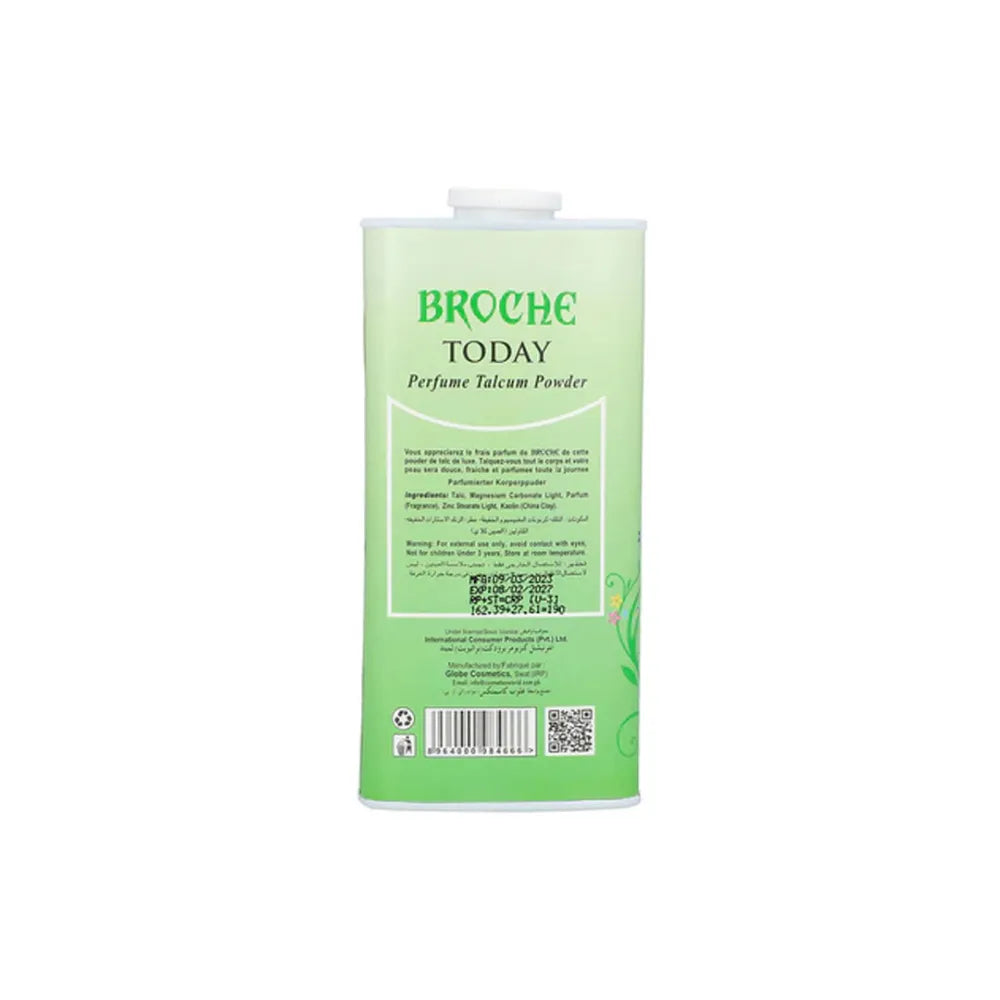 Broche Today Talcum Powder 125gm