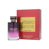 Broche Infinity Romeo Mauve Pour Femme Eau De Perfume 100ml