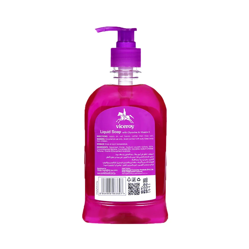 Viceroy Hand Wash Spring fresh Pump 400ml